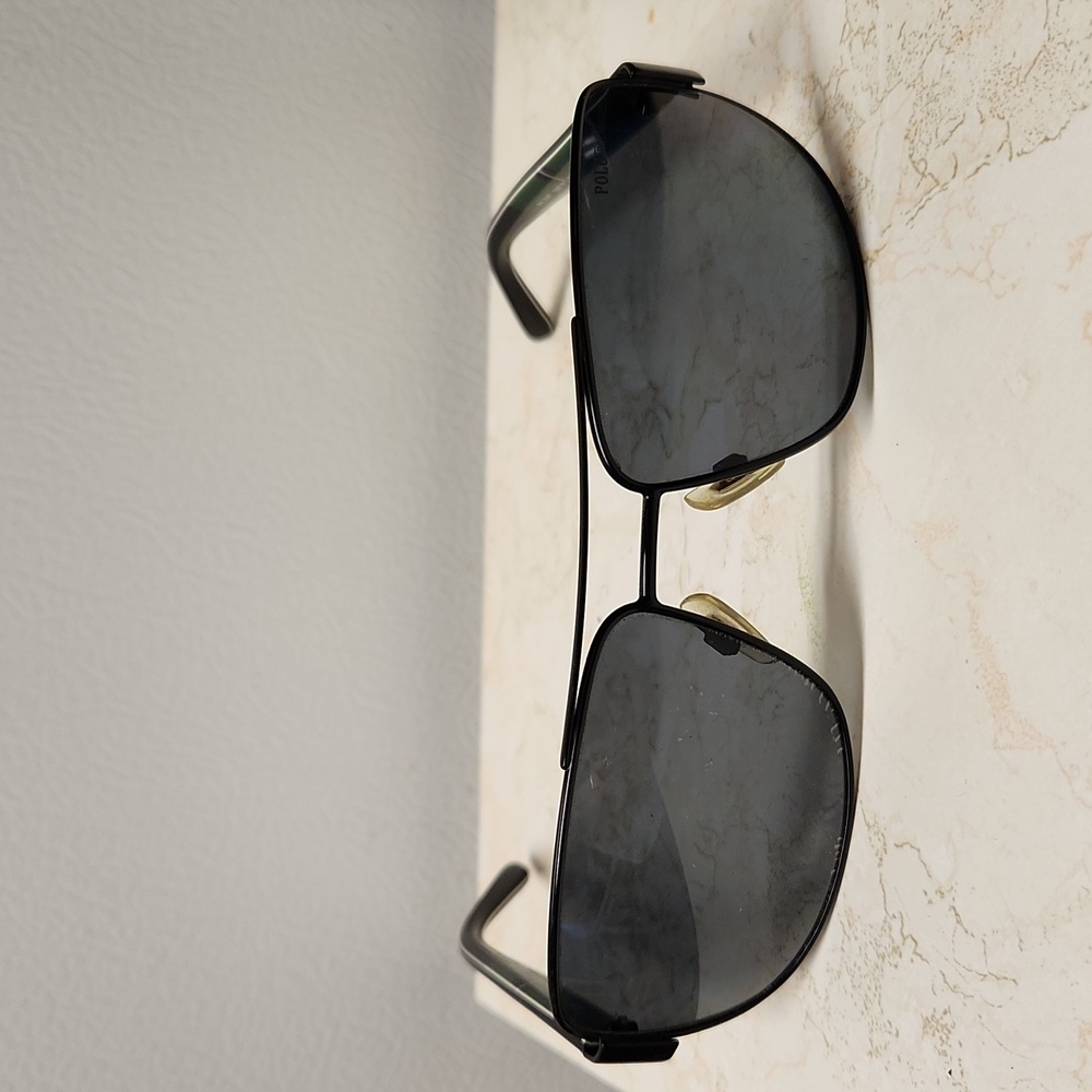 Ralph Lauren Polo Polorized Aviator Style Sunglasses Vintage Y2K